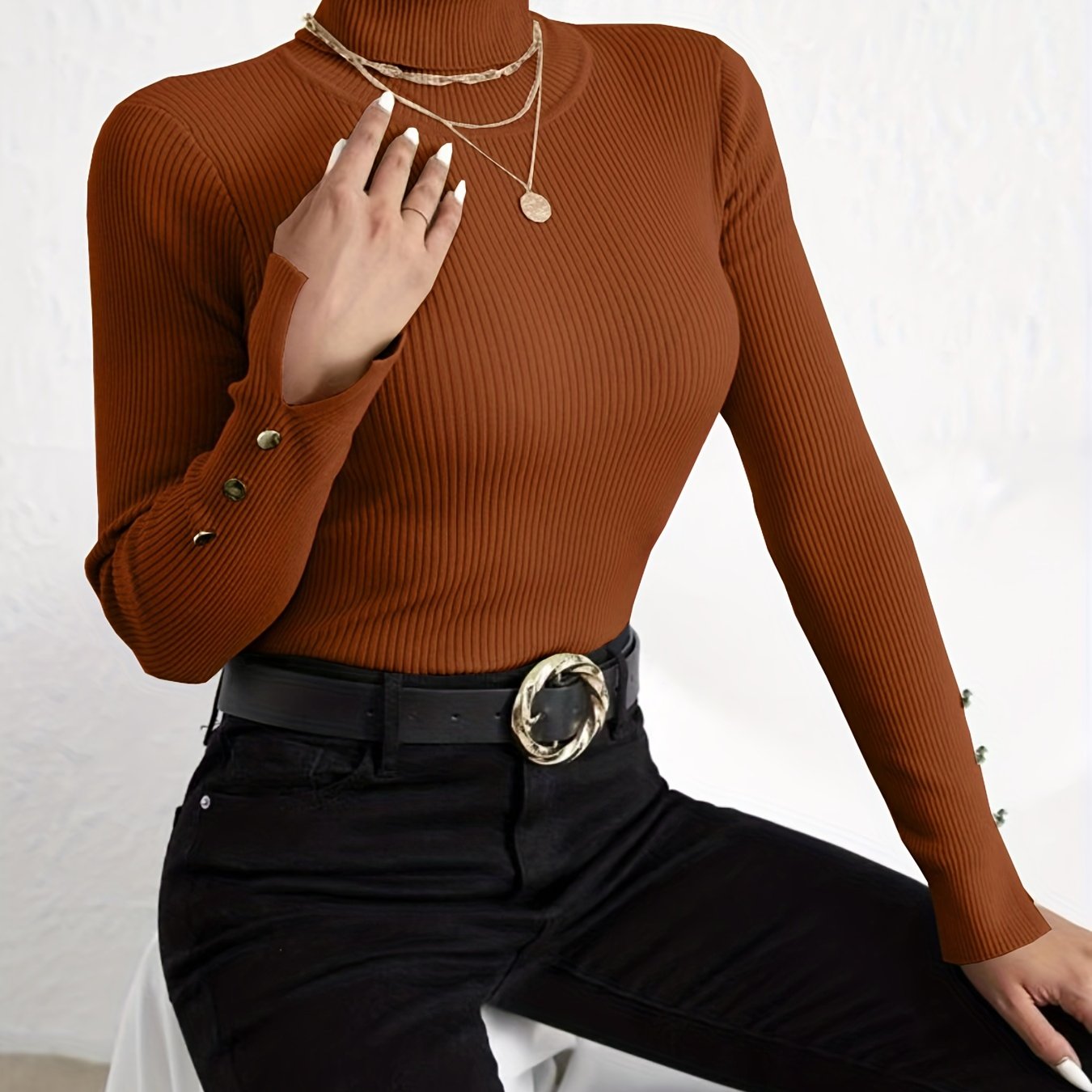 Women's Turtle Neck Sweater
