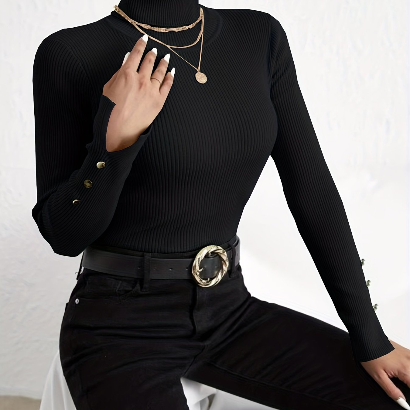 Women's Turtle Neck Sweater