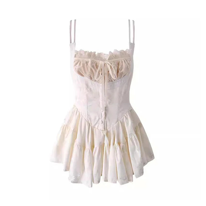 Retro Corset Mini Dress