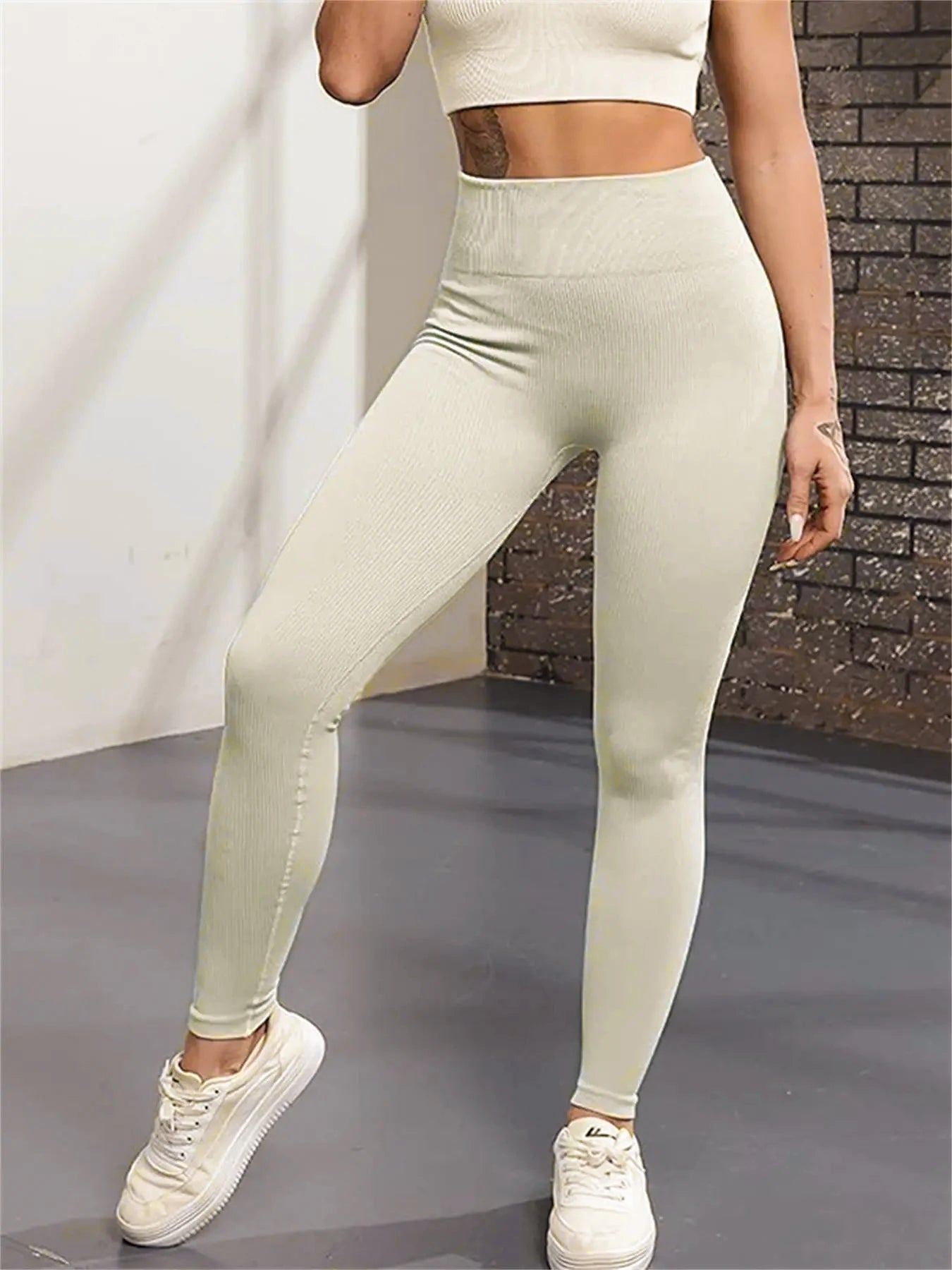 Women's Ribbed Yoga Pants